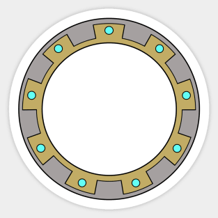 Xena's Chakram Sticker